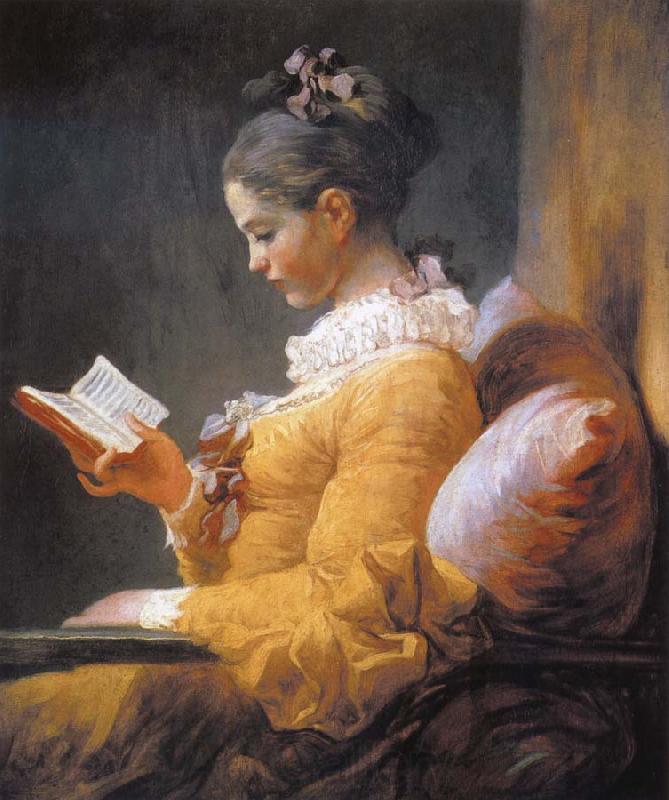 Jean Honore Fragonard A Young Girl Geading